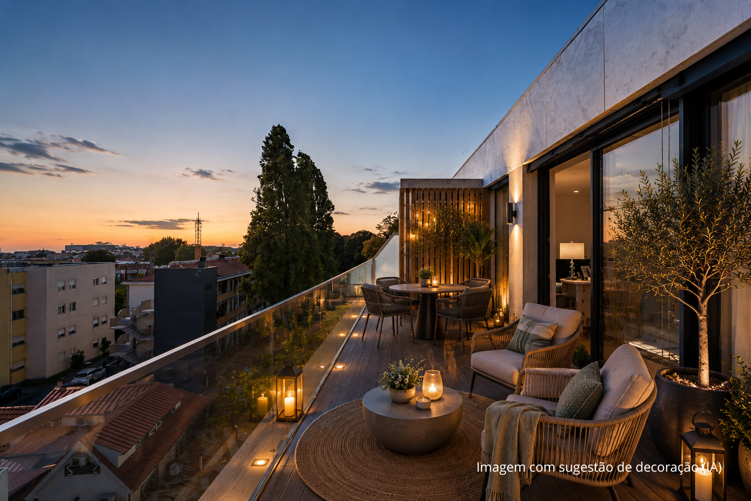 T3 Último Piso com Terraço, Vista Mar e Pôr do Sol | Junto à Foz